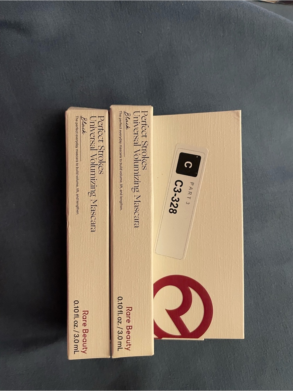 Bundle of 2 Black Rare Beauty Volumizing Mascaras!